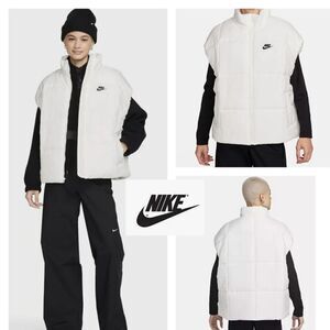 Nike Classic Puffer Thermafit White Vest